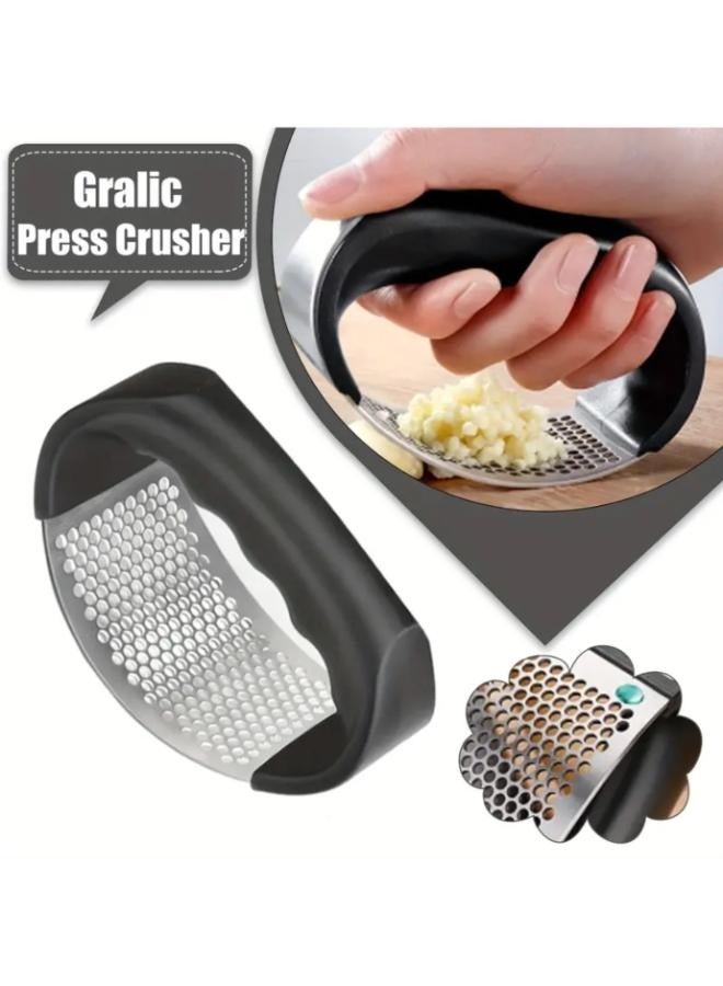 Premium Stainless Steel Garlic Press - Image 1