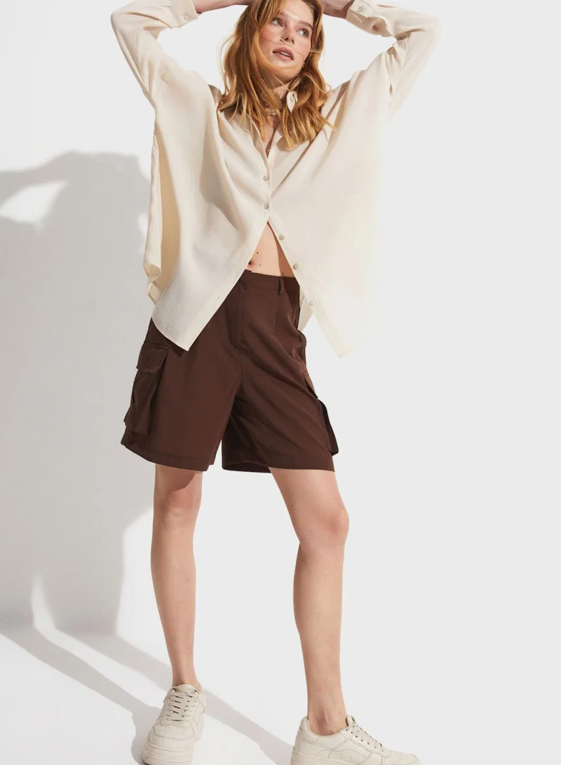 JUNE High Waist Shorts