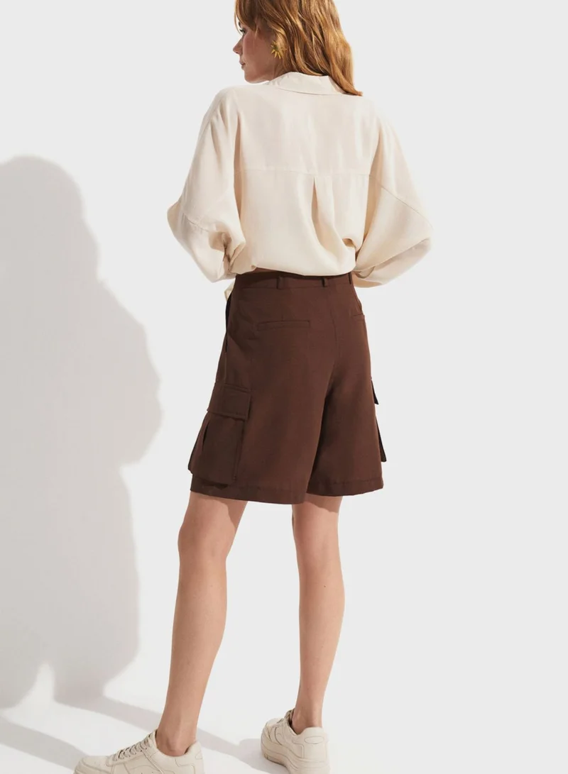 JUNE High Waist Shorts