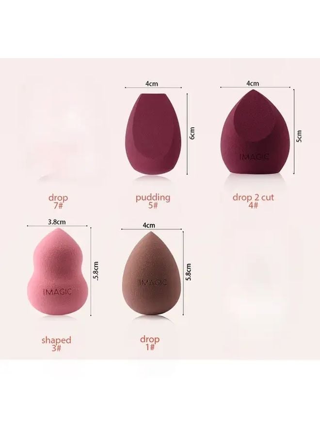 Imagic Dual Use Wet And Dry Foundation Blender Non Latex TL 435 5 Color - Image 5