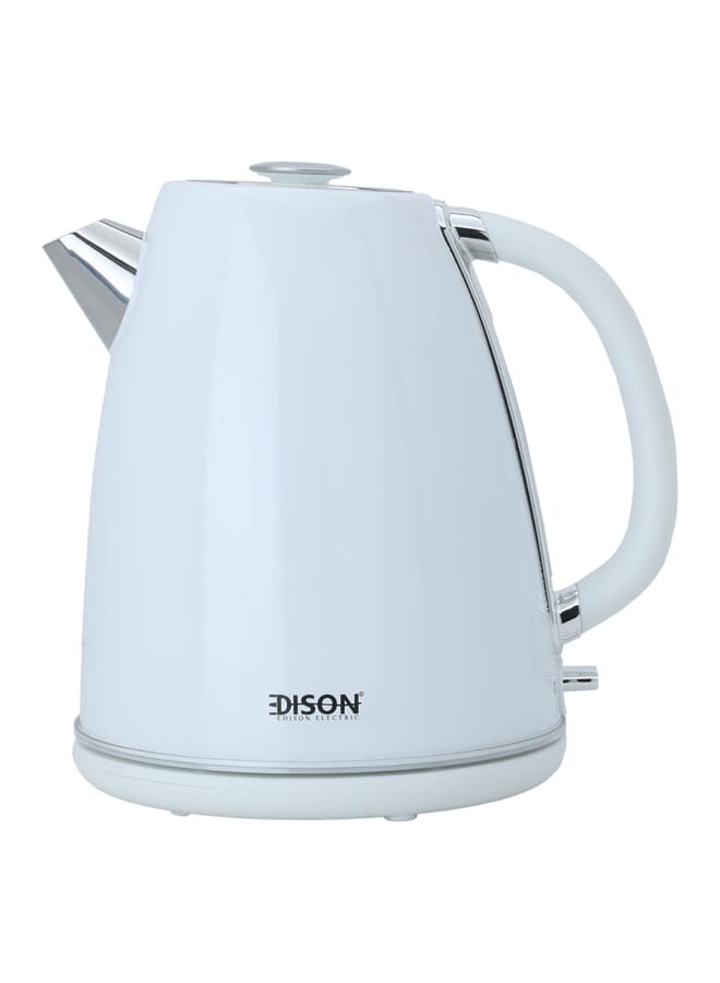 Stainless Steel Water Kettle White 1.7 L 1850 W