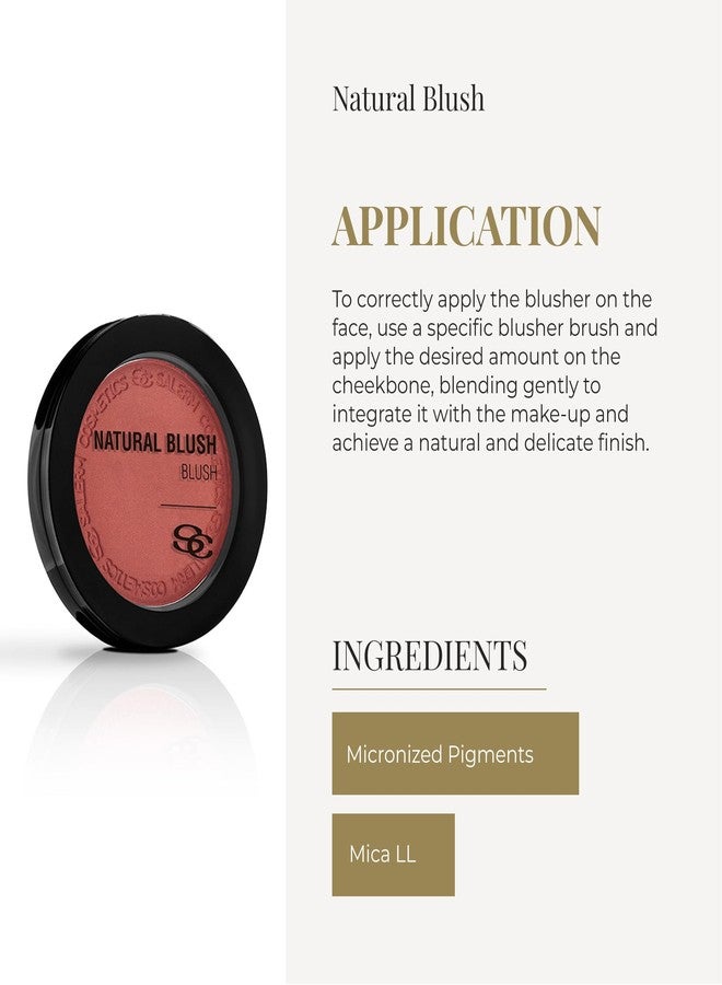 ساليرم سالم - أحمر خدود بودرة مضغوط - أحمر خدود طبيعي - 8 غرام - لون قرمزي - أحمر خدود بمظهر طبيعي - يدوم طويلاً - ملمس ناعم وخفيف الوزن - تغطية قابلة للتعديل - Image 4