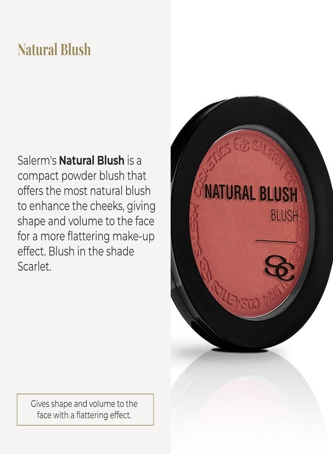 ساليرم سالم - أحمر خدود بودرة مضغوط - أحمر خدود طبيعي - 8 غرام - لون قرمزي - أحمر خدود بمظهر طبيعي - يدوم طويلاً - ملمس ناعم وخفيف الوزن - تغطية قابلة للتعديل - Image 2