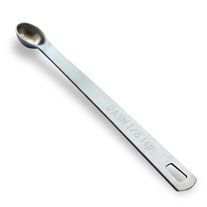 1PCS 18 TEASPOON18TSP 0625 ML DASH SINGLE TINY MEASURING SPOON SMALL INDIVIDUAL STAINLESS STEEL MEASURE SPOONS ONLY