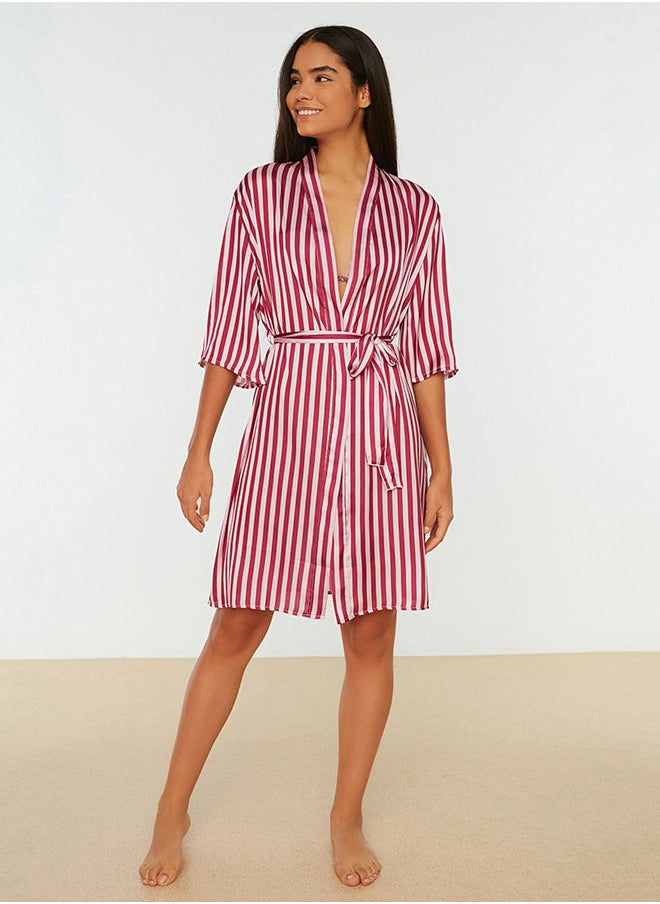 trendyol - Stripe Print Robe - Image 1