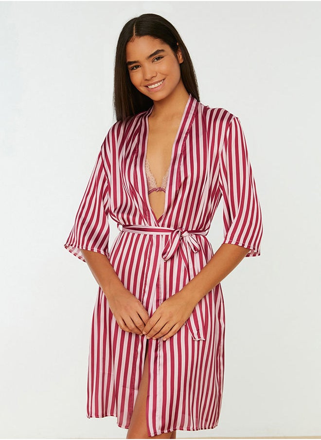 trendyol - Stripe Print Robe - Image 1
