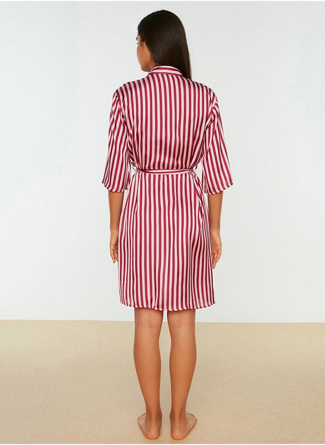 trendyol - Stripe Print Robe - Image 1