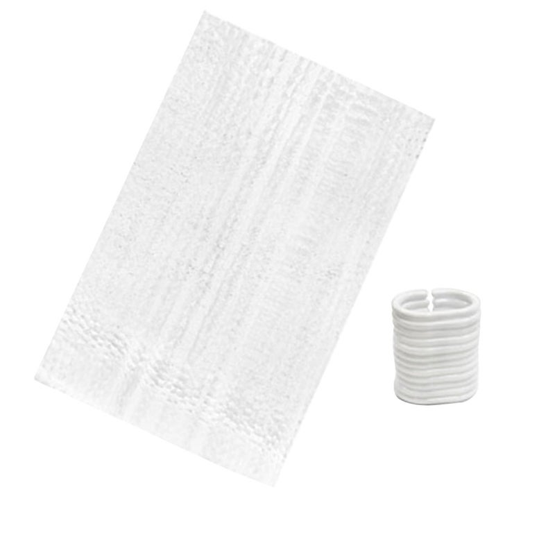 Resistant Shower Curtain 3D Effect Semi-transparent EVA Bath Curtain 180x180cm - Image 2