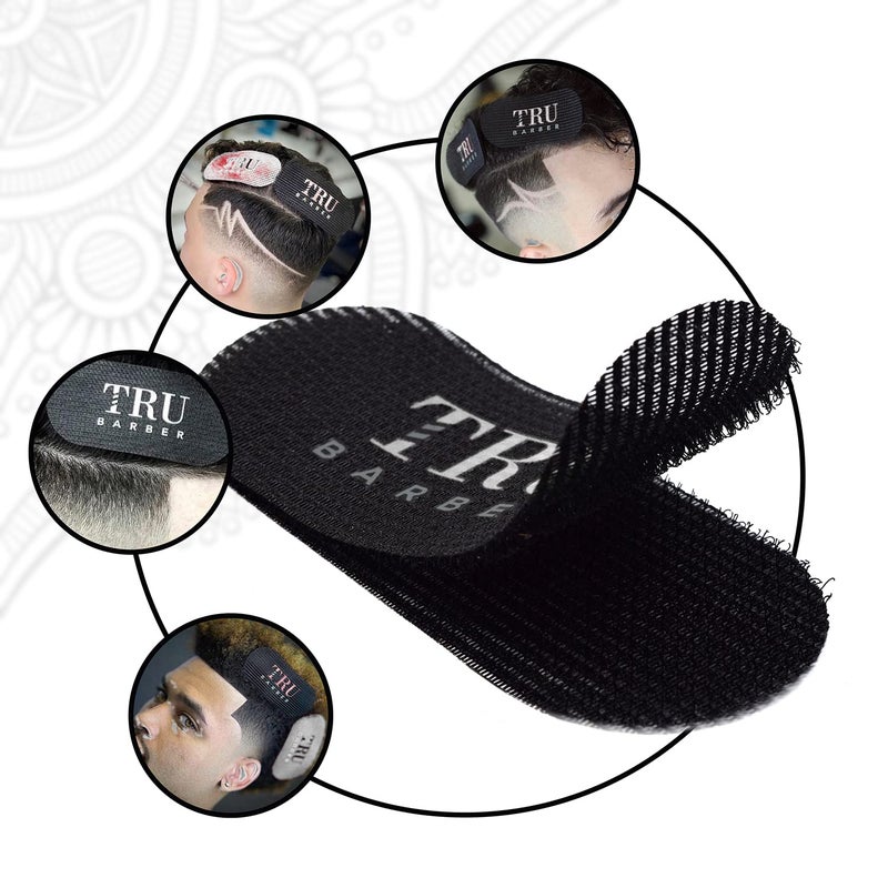 TRU BARBER HAIR GRIPPERS Â® BUNDLE PACK 6 PCS for Men and Women - Salon and Barber, Hair Clips for Styling, Hair holder Grips (Black) - Image 5