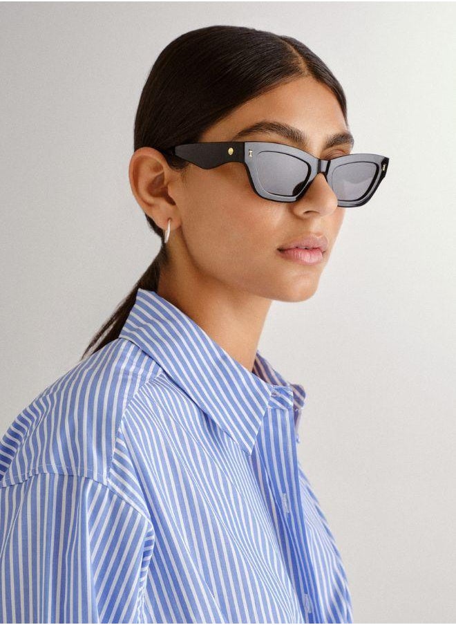 Solarized SLIM CAT-EYE Luxury Sunglasses for Men & Women – High Quality Designer Eyewear, UV Protection, Stylish Frames, Timeless Elegance, and Fashionable Eye Shades  - Image 2