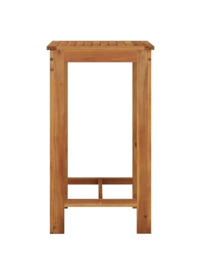 vidaxl vidaXL Garden Bar Table 60x60x105 cm Solid Wood Acacia  - Image 2