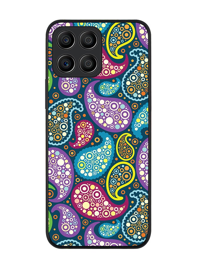 Stylizedd Rugged Black edge case for Honor X6 Slim fit Soft Case Flexible Rubber Edges Anti Drop TPU Gel Thin Cover - Indian Summer - Image 1