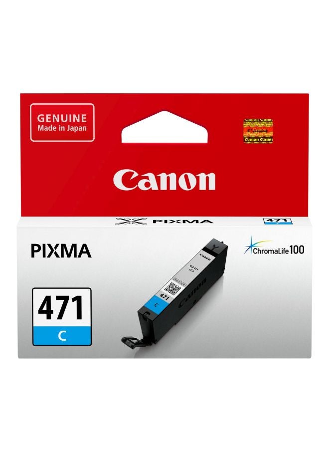 Canon CLI-471 Ink Cartridge Cyan - Image 2
