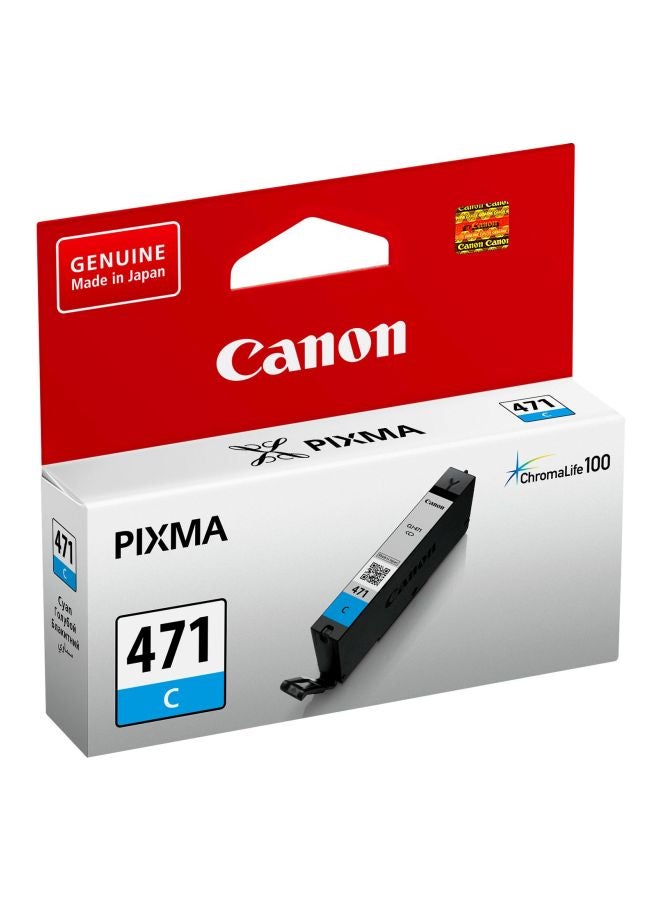 Canon CLI-471 Ink Cartridge Cyan - Image 3
