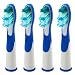 Pearl Enterprises Replacement Toothbrush Heads for Oral B Sonic Complete Brush Heads Refills 4 Pack Oralb Braun Compatible Replacement Brush Heads for Sonic, Sonic Complete & Vitality Sonic Oral-B Electric Base - Image 2