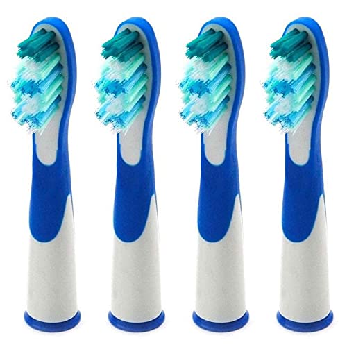 Pearl Enterprises Replacement Toothbrush Heads for Oral B Sonic Complete Brush Heads Refills 4 Pack Oralb Braun Compatible Replacement Brush Heads for Sonic, Sonic Complete & Vitality Sonic Oral-B Electric Base - Image 1