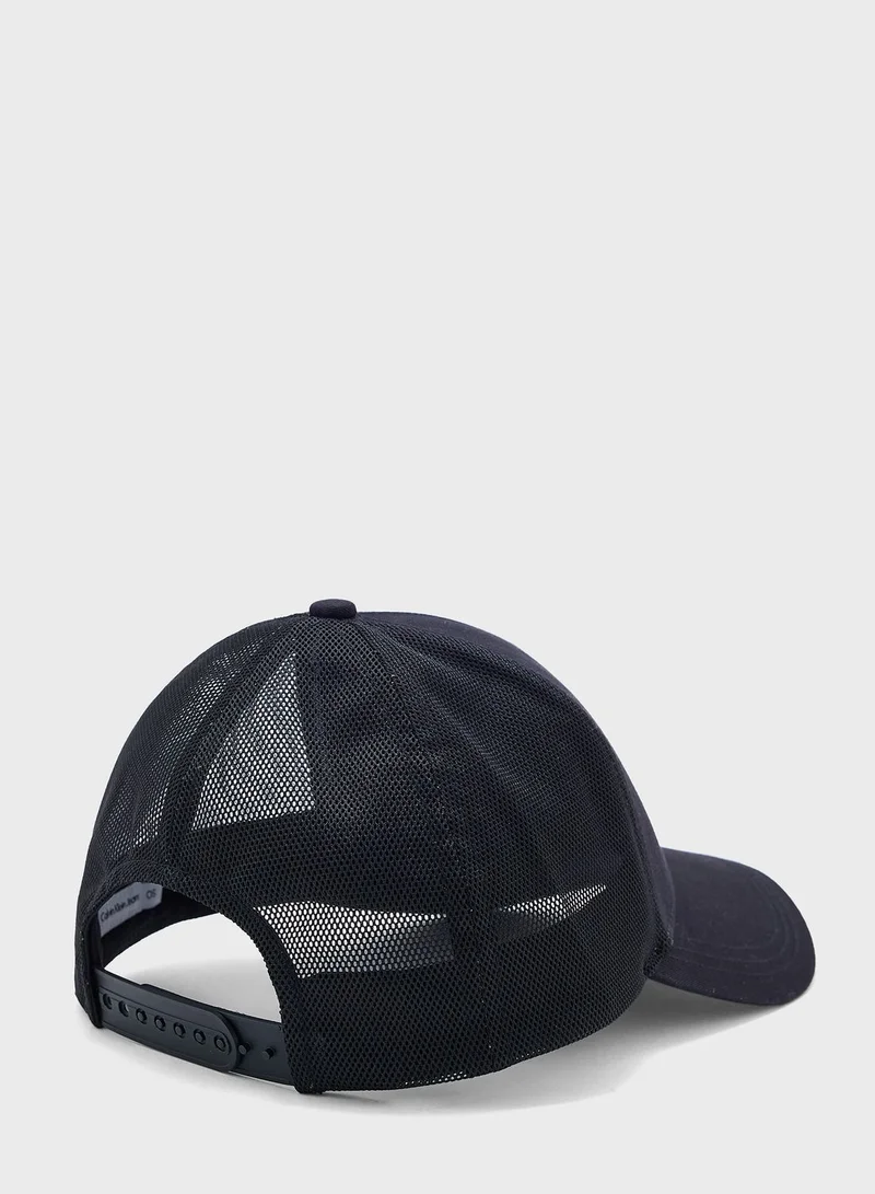 Calvin Klein Jeans Monogram Trucker Cap