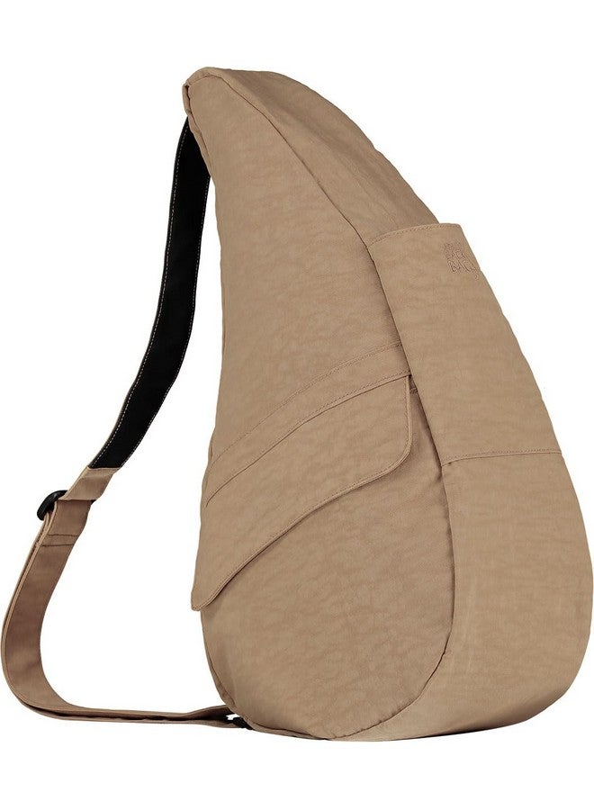 AmeriBag Classic Distressed Nylon Healthy Back Bag Tote Medium (Taupe) - Image 1