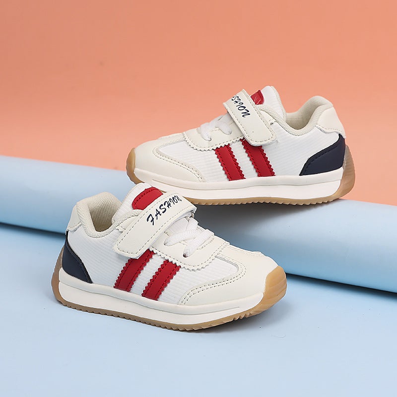 2024 Jinjiang Baby Shoes Leather Surface Waterproof Non-Slip Walking Shoes Children'S Functional Shoes Boys And Girls Kindergarten Toddler Shoes - Image 3