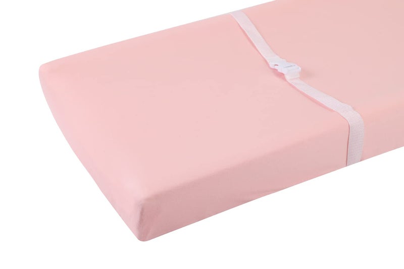 Tontukatu Changing Pad Cover Set 3 Pack Jersey Knit Ultra Soft for Baby Boys Girls Floral/Grey Rabbit/Pink - Image 3