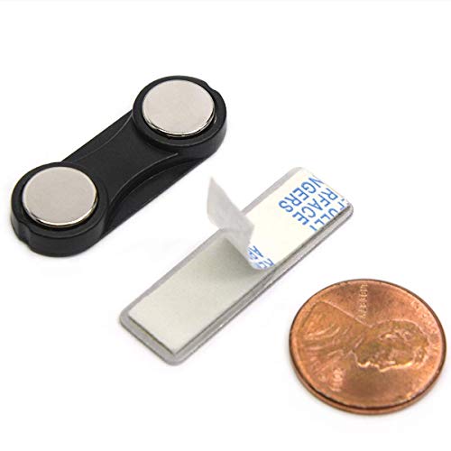 CMS Magnetics Name Badge Magnets - 100 Sets of 2MAG-3 Magnetic Name Tag Attachment for Badge Makers or DIY Project Made of Strong Neodymium Magnets BM-2MAG-3 - Image 5