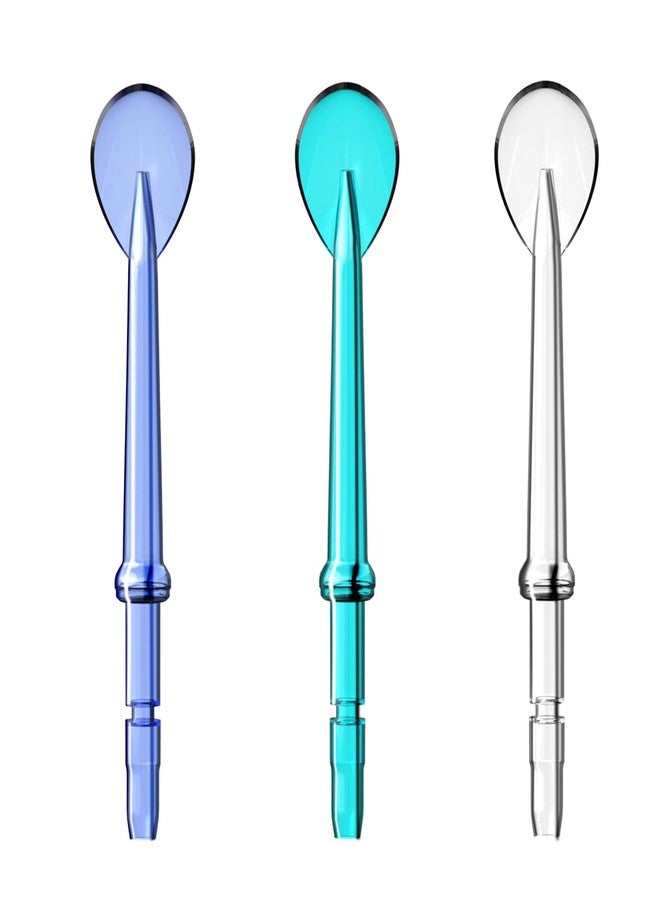 Pinkind Tongue Cleaner Tip for Waterpik Water Flosser, Tongue Scraper Attachment Replacement for Waterpik Water Flosser, 3PCS - Image 1