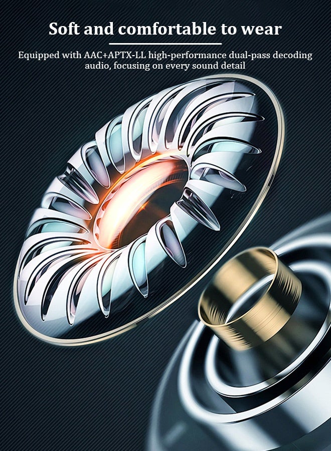 True Wireless Earbuds, In-Ear Bluetooth 5.3 Headphones 4-Mics ENC Clear Call, Bluetooth Earbuds Touch Control 40 Playtime, IPX6 Waterproof TWS, Light-Weight Earphones  - Image 3