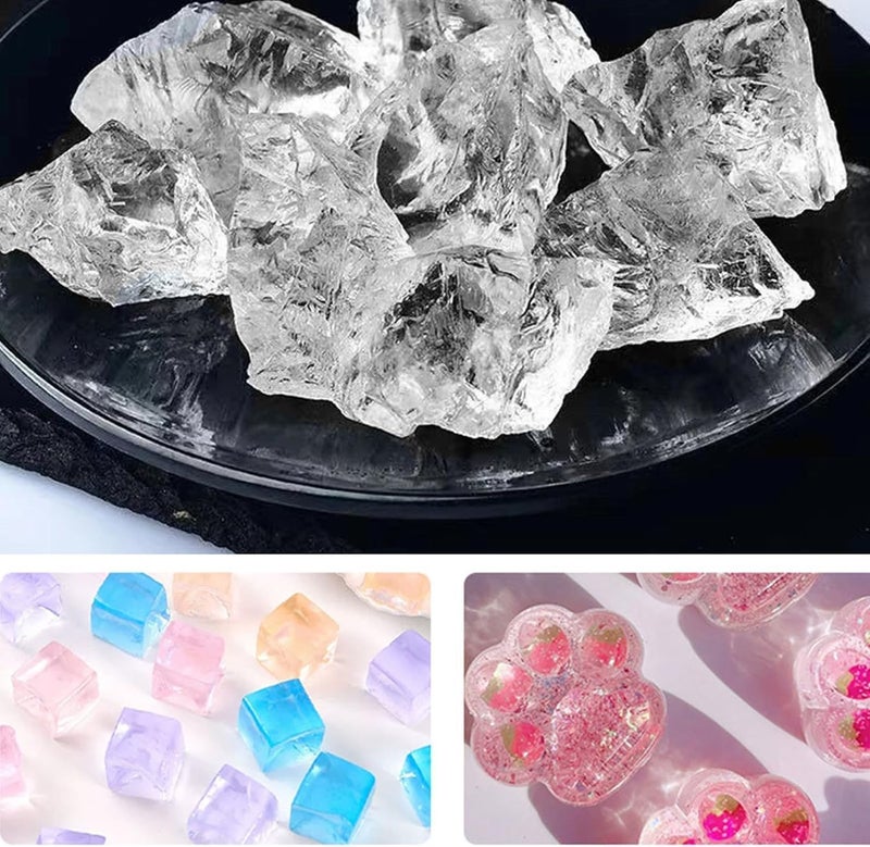 KANDARPURIA KANDARPURIA Transparent Gel Wax for Candle Making Wax Used as a Container Candle Gelwax Tealight and Decorative Candle Making DIY Use As a Container Gel Wax Making Designer Candles DIY 2 Kilograms  - Image 4
