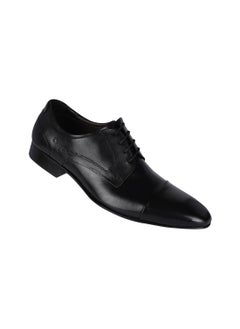 DEMOCRATA Democrata Mens Black Metropolitan Caster Leather Sole Shoe ...