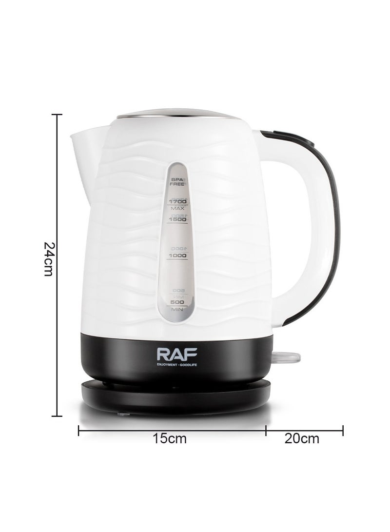 آر إيه أف غلاية منزلية من الفولاذ المقاوم للصدأ مع خاصية إيقاف التشغيل التلقائي بسعة 1.7 لتر - Image 3