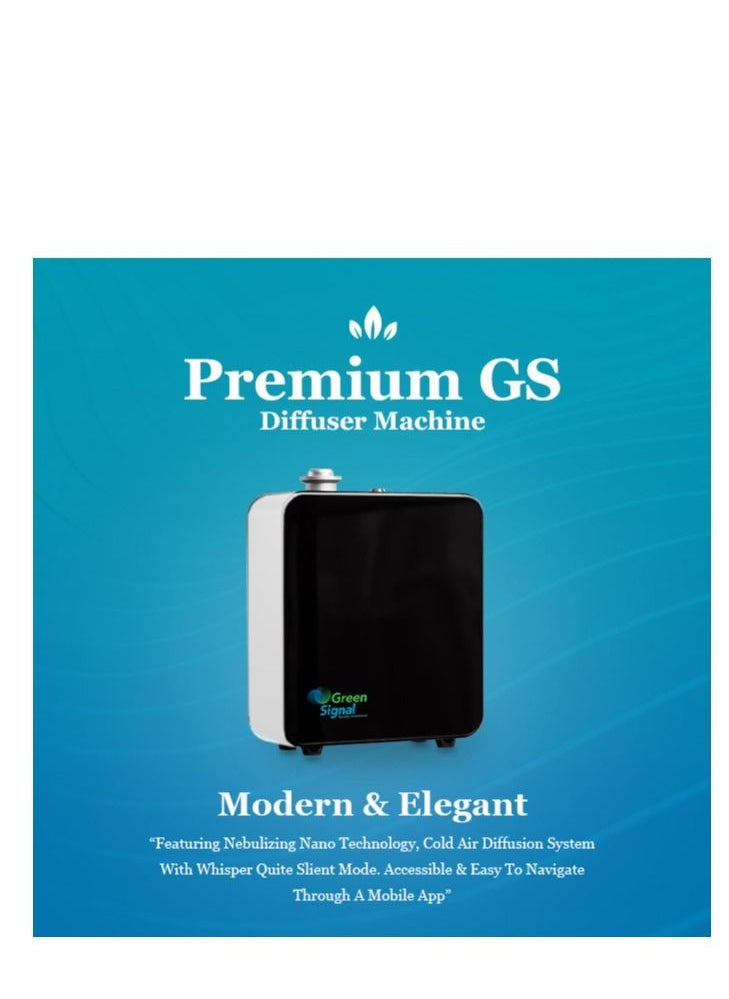 Green Signal - Premium Green Signal Aroma Oil Diffuser Fragrance Machine - Bluetooth - Mini (Silver) - Image 1