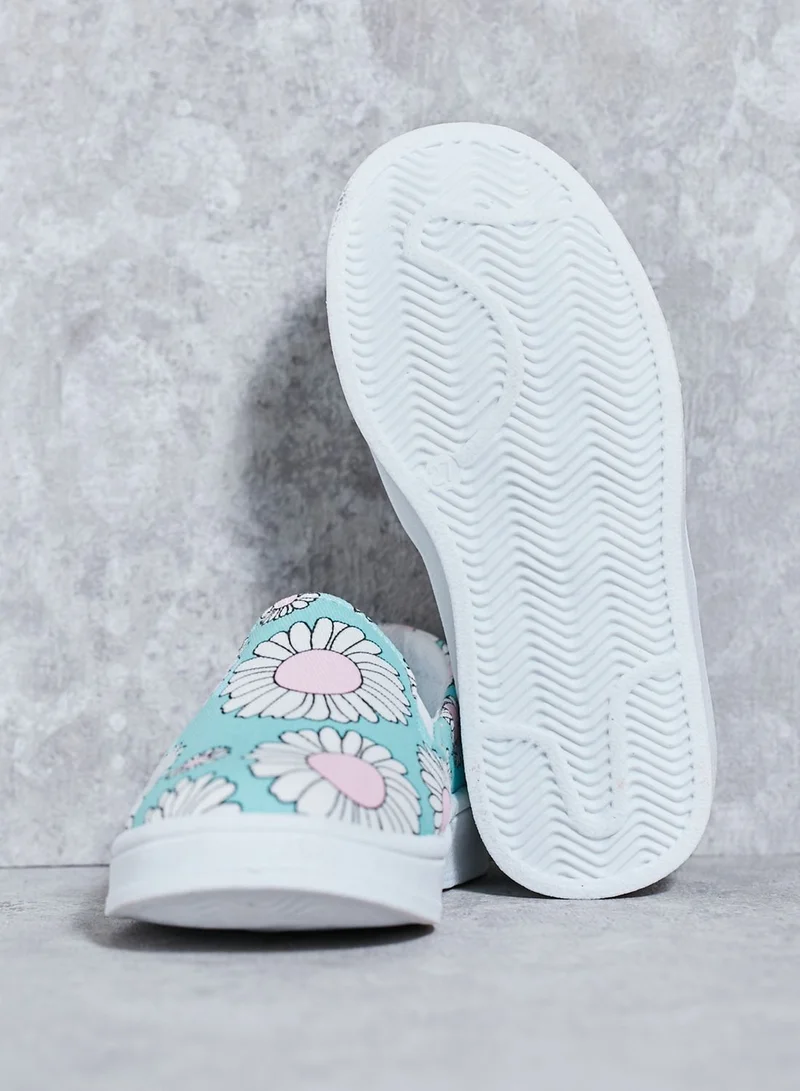 Coco Printed Slip Ons