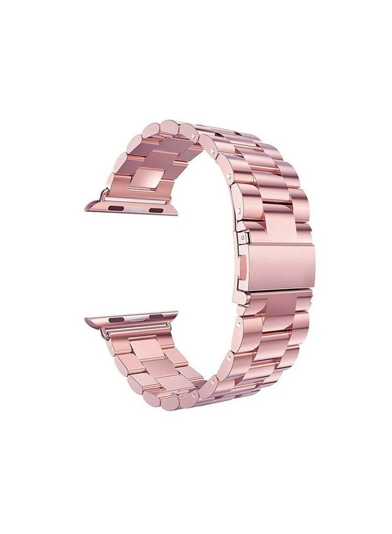 Metal Bands Compatible with Apple Watch Band 45mm, Stainless Steel Magnetic Absorption Strap, Wristband for iWatch Band for Apple Watch Series 7/ - Image 2