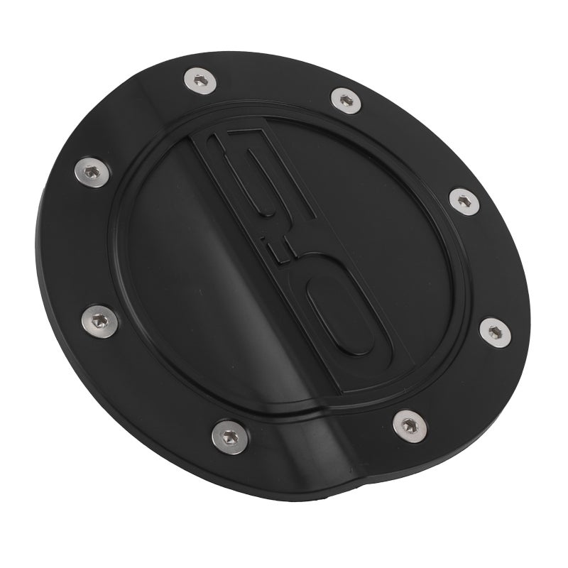 Fuel Door Cover Gas Tank Cap Lid Black Fit for Ford Mustang All Model 2015‑2021 - Image 4