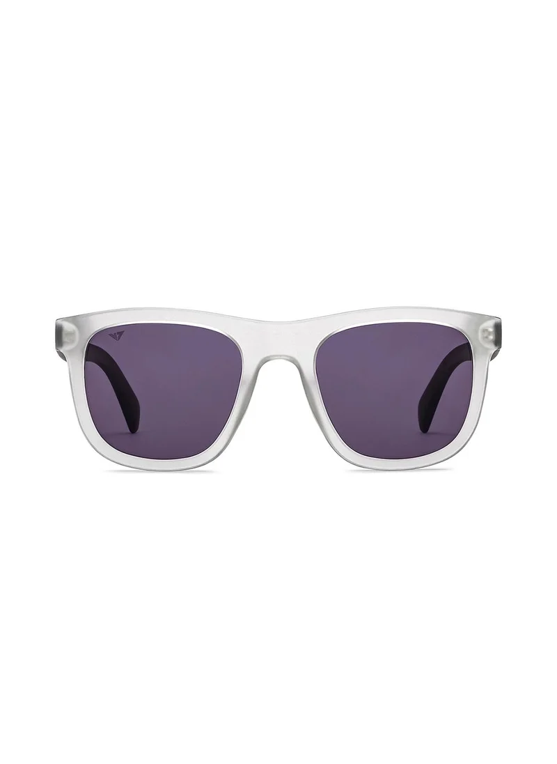 VINCENT CHASE Unisex Polarized Wayfarer Sunglasses - VC S16414 - Lens Size: 53 Mm