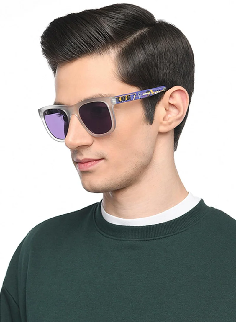 VINCENT CHASE Unisex Polarized Wayfarer Sunglasses - VC S16414 - Lens Size: 53 Mm