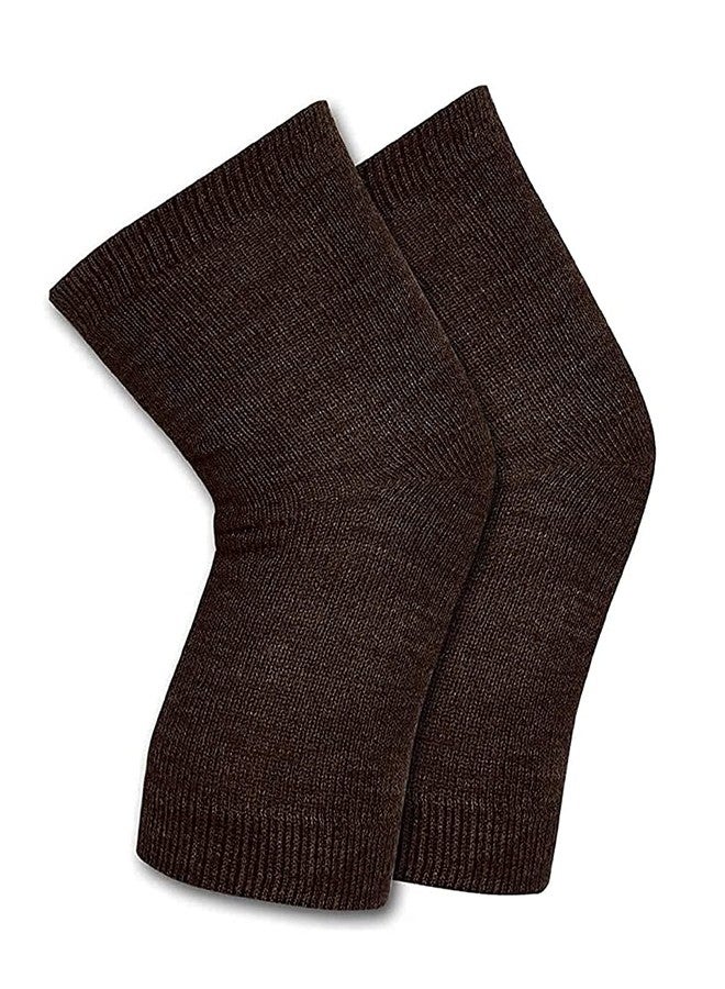 F Y V Unisex Woolen Leg Warmer Knee Cap | Elastic Support Warm & Winter Protector Leg Knee Caps Brace for Men & Women - Fully Stretch - Image 2