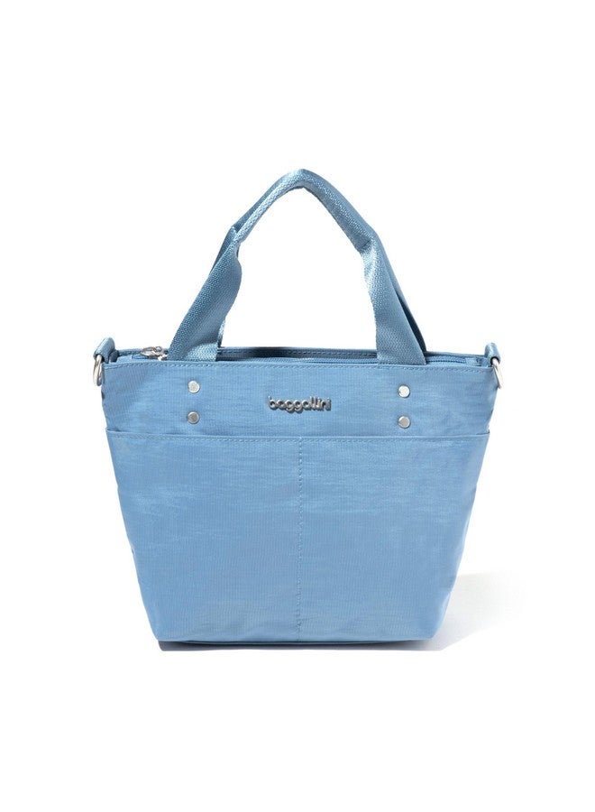 Baggallini Mini Carryall Tote Bag - Women's Crossbody Handbags with Top Handles - Small Tote Bag Cross Body Purse - Image 4
