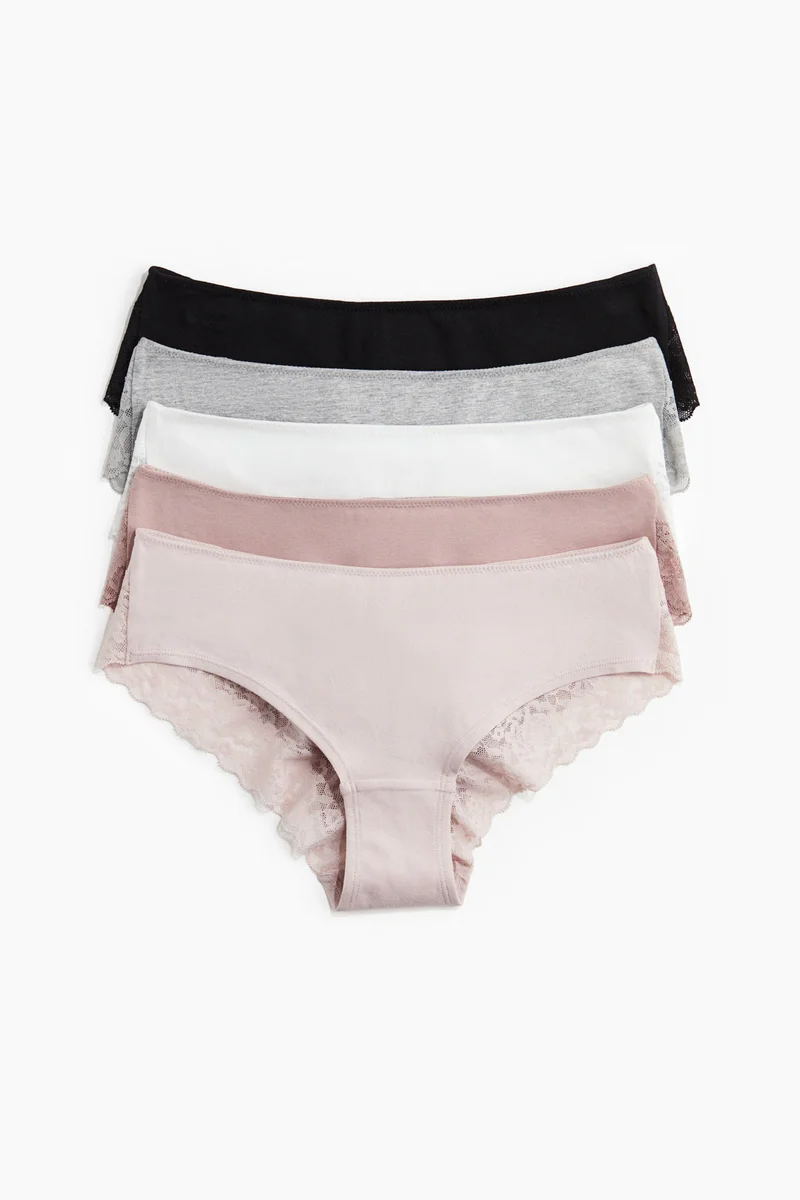 اتش اند ام 5-pack hipster briefs