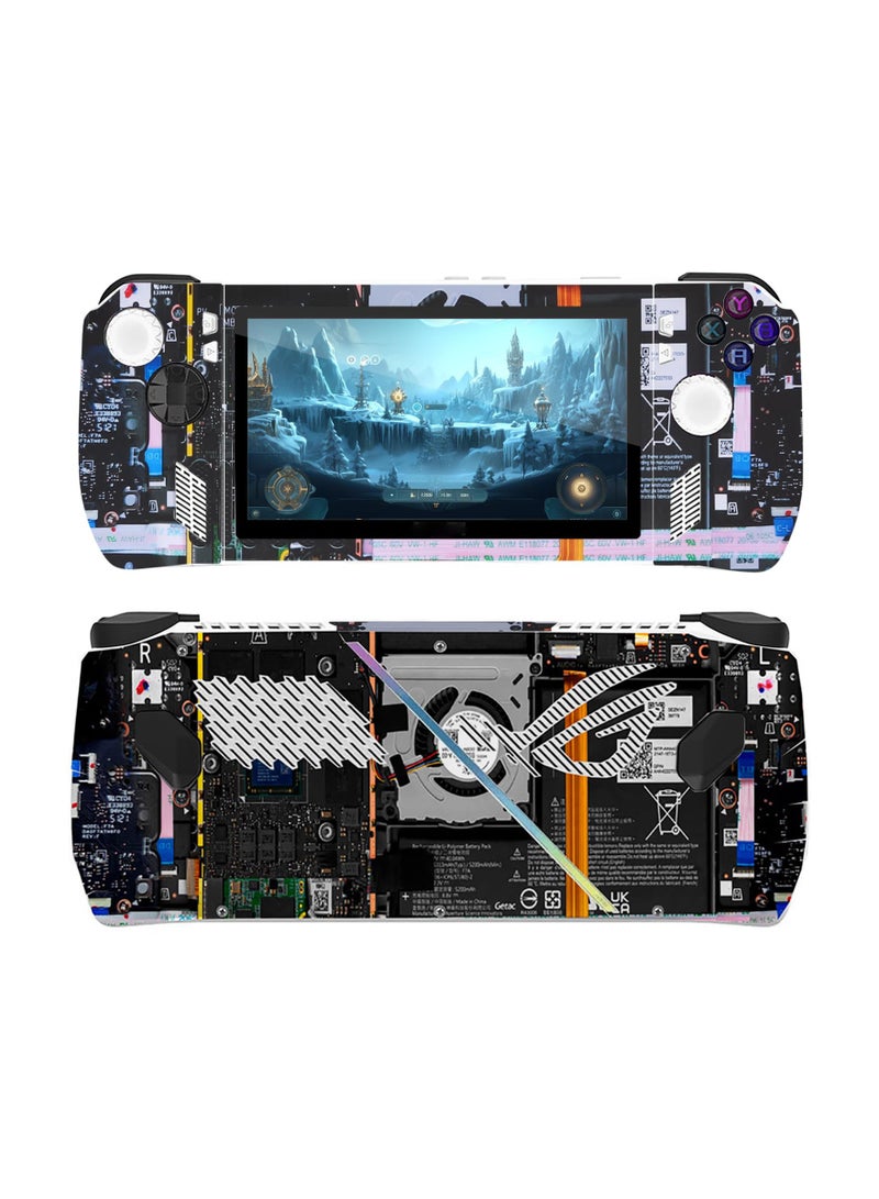 SOLARAE Protective Skin Decal Fit for ROG Ally, Custom Stickers Vinyl Wraps Fit for ROG Ally Gaming Handheld, 2023 New Game Console Sticker Skin - Image 1