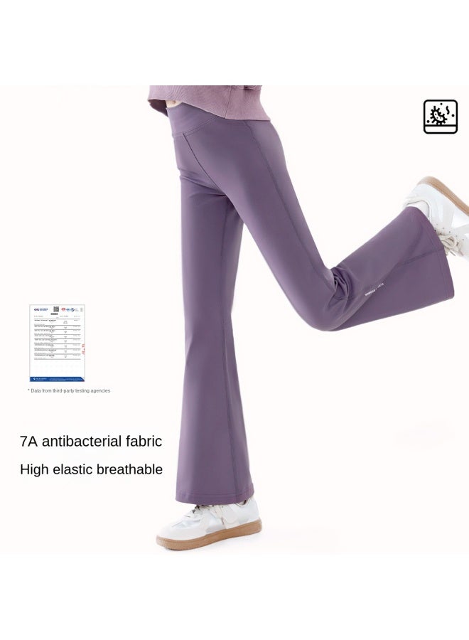 Babu Bean 【7a Antibacterial، Four-way Stretch】بناطيل يوجا ضيقة ممددة ومرنة للبنات ذات المقاسات المتوسطة والكبيرة لفصل الربيع والخريف - Image 3