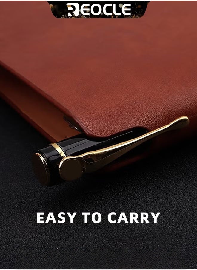 ريوكل الأعمال المعدنية نافورة القلم الرجعية الكلاسيكية نمط القلم هدية الكتابة على نحو سلس الكتابة القلم الخط اللوازم للتوقيع مكتب المدرسة هدية اللوازم - Image 3