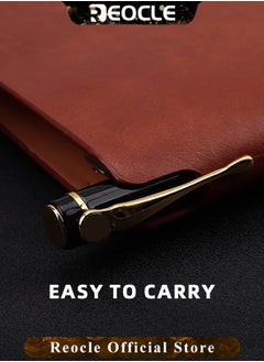 REOCLE Business Metal Fountain Pen Retro Classic Style Pen Gift Smooth Writing Pen Calligraphy Pen for Signature School Office Gift Supplies  - Image 3