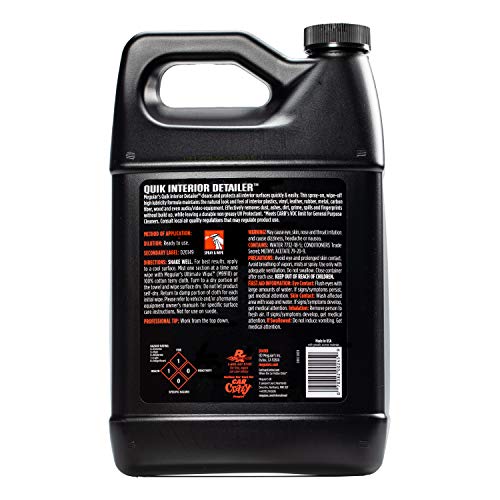 Meguiar's D14901 Detailer Quik Interior Detailer 3.79L safely cleans all interior surfaces - Image 3