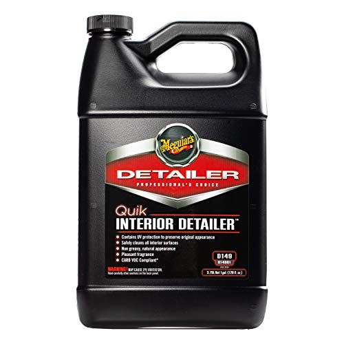 Meguiar's D14901 Detailer Quik Interior Detailer 3.79L safely cleans all interior surfaces - Image 2