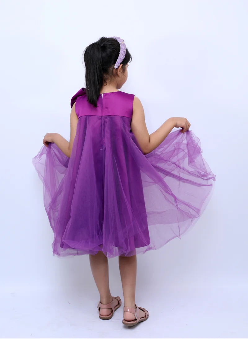 D'Daniela Bow Accent Dress