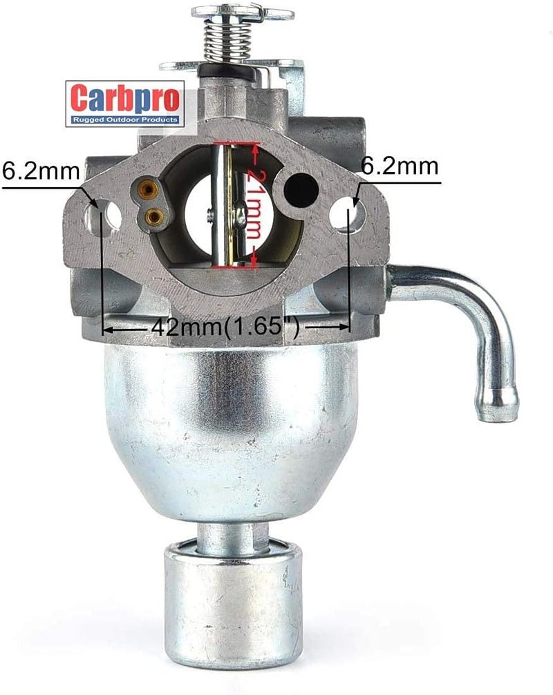Carbpro Carburetor with Gaskets for Generac 0D8332 Generator Model 04700-0 GN220 RV C-7107 - Image 3