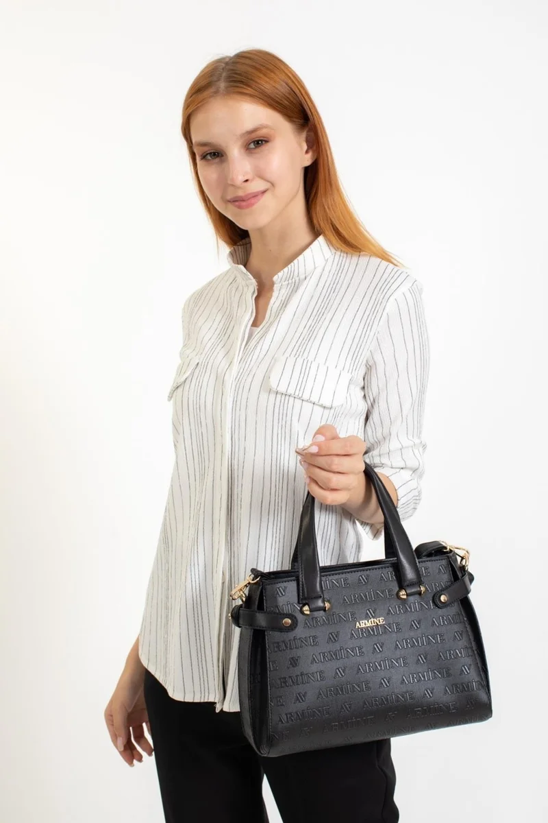 ARMINE 172 Laser Women's Handbag, Shoulder Bag Black