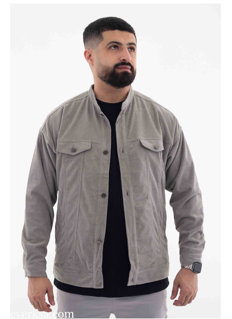 Everest Men's Grey Jacket  - Image 1