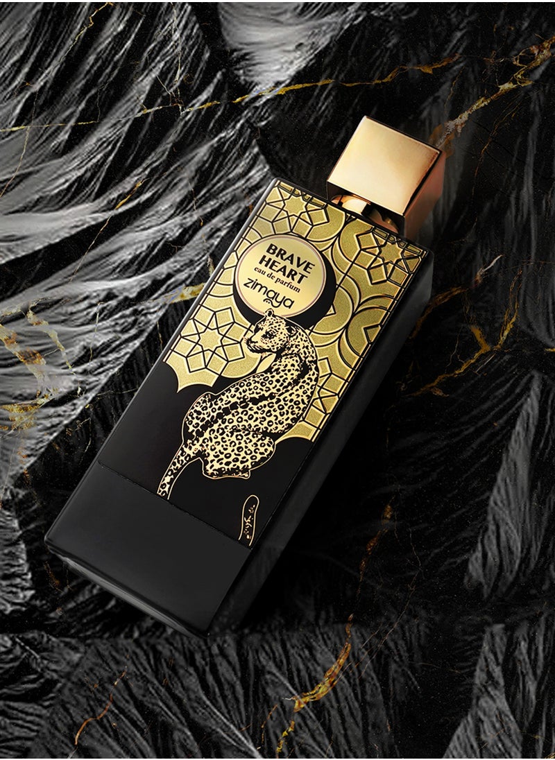 zimaya Brave Heart Unisex Eau De Parfum, 100ML  - Image 3